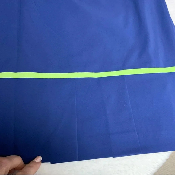 Empowered Performance blue/green pleated golf skort size 22 NWT - Picture 5 of 9